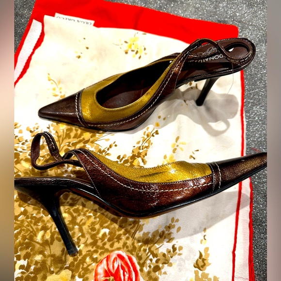 Donald Pliner vintage leather shoes